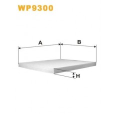 WP9300 WIX FILTERS Фільтр повітря у внутрішньому просторі
