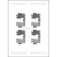 8105 131644 TRISCAN Комплектуючі колодки дискового гальма