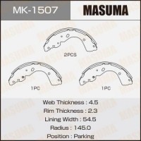 MK-1507 MASUMA Комплект гальмівних колодок