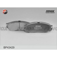 BP43429 FENOX Комплект гальмівних колодок дисковий гальм