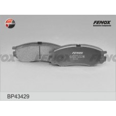 BP43429 FENOX Комплект гальмівних колодок дисковий гальм