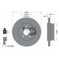 BDS1300 BENDIX Braking Гальмівний диск