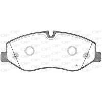 BPA1623.00 OPEN PARTS Комплект гальмівних колодок дисковий гальм