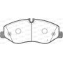 BPA1623.00 OPEN PARTS Комплект гальмівних колодок дисковий гальм