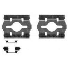 8DZ 355 203-581 HELLA Комплектуючі колодки дискового гальма