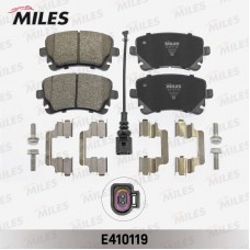 E410119 MILES Комплект гальмівних колодок дисковий гальм