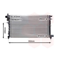 40002004 VAN WEZEL Радіатор охолодження двигуна