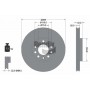 BDS1359 BENDIX Braking Гальмівний диск