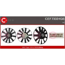 CEF73331GS CASCO Вентилятор охолодження двигуна