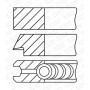 08-432200-10 GOETZE ENGINE Комплект поршневих кілець