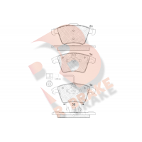 RB1778 R BRAKE КомплеК т гальмівних колодок, дискове гальмо