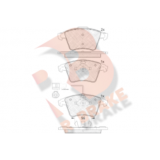 RB1778 R BRAKE КомплеК т гальмівних колодок, дискове гальмо