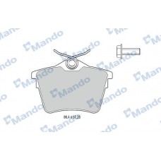 MBF015251 MANDO Комплект гальмівних колодок дисковий гальм