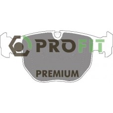 5005-0997 PROFIT Комплект гальмівних колодок дисковий гальм