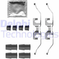 LX0694 DELPHI Комплектуючі колодки дискового гальма