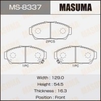 MS-8337 MASUMA Комплект гальмівних колодок