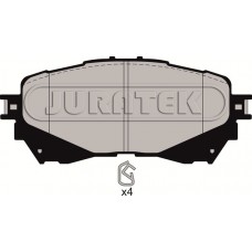JCP8122 JURATEK Комплект гальмівних колодок дисковий гальм
