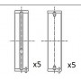 BM1036-025 FAI AutoParts Підшипник колінвалу