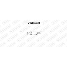 VW80460 VENEPORTE Предглушник вихлопних газів