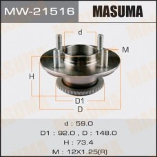 MW21516 MASUMA Комплект підшипника ступиці колеса