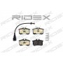 402B0364 RIDEX Комплект гальмівних колодок дисковий гальм