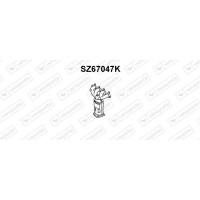 SZ67047K VENEPORTE Каталізатор колектора