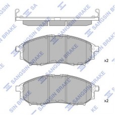 SP1249 Hi-Q КомплеК т гальмівних колодок, дискове гальмо