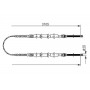 1 987 477 989 BOSCH Тросик, cтояночный тормоз