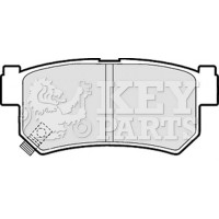 KBP1790 KEY PARTS Комплект гальмівних колодок дисковий гальм