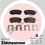 24276.150.2 ZIMMERMANN КомплеК т гальмівних колодок, дискове гальмо