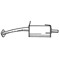 38603 SIGAM Глушник вихлопних газів кінцевий