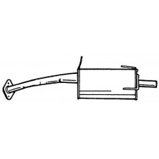 38603 SIGAM Глушник вихлопних газів кінцевий