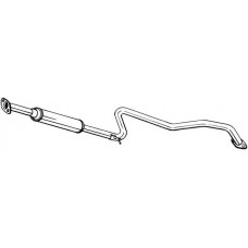 285-519 BOSAL Середній глушник вихлопних газів