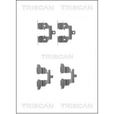 8105 141602 TRISCAN Комплектуючі колодки дискового гальма