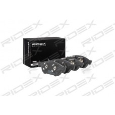 402B0775 RIDEX Комплект гальмівних колодок дисковий гальм