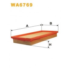 WA6769 WIX FILTERS Повітряний фільтр
