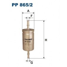 PP 865/2 FILTRON Паливний фільтр