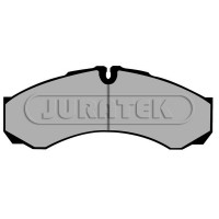 JCP1102 JURATEK Комплект гальмівних колодок дисковий гальм
