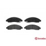 P 34 005 BREMBO Комплект гальмівних колодок дисковий гальм