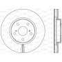BDR2462.20 OPEN PARTS Гальмівний диск