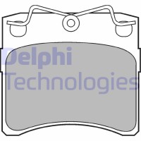 LP785 DELPHI Комплект гальмівних колодок дисковий гальм