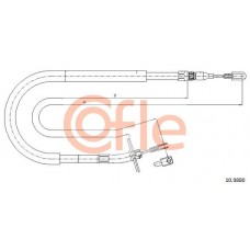10.9880 COFLE Тросик, cтояночный тормоз