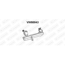 VW80043 VENEPORTE Предглушник вихлопних газів
