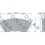 FO 669281 FOMAR Friction КомплеК т гальмівних колодок, дискове гальмо