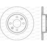 BDR2322.10 OPEN PARTS Гальмівний диск
