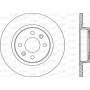 BDR2322.10 OPEN PARTS Гальмівний диск