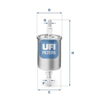 3151500 UFI Паливний фільтр
