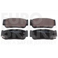 5502225705 EUROBRAKE Комплект гальмівних колодок дисковий гальм