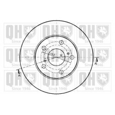 BDC3926 QUINTON HAZELL Гальмівний диск