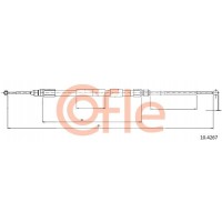 10.4267 COFLE Тросик, cтояночный тормоз